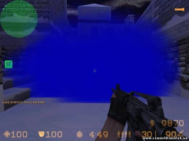 синий дым cs 1.6
