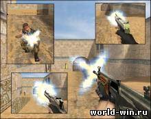 Blue-Yellow Muzzleflashes