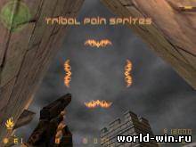 Tribal pain sprites