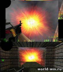 Red Sharp Explosion